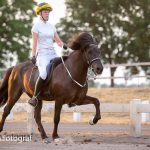 Anna Cohrs mit Pferd