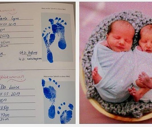 Kranichtal – Herzliche Glückwünsche zur Geburt von Carla und Ella