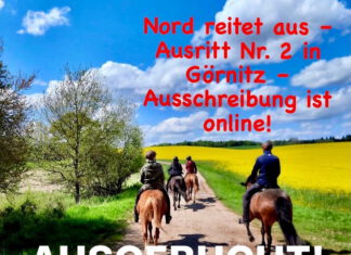 Nord reitet aus – Ausritt Nr. 2 in Görnitz – Ausschreibung ist online!