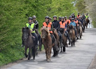 1.Mai-Ritt:NORD reitet aus