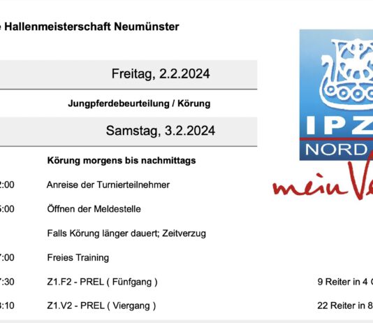 Hallenmeisterschaften – Infos und Sponsoren