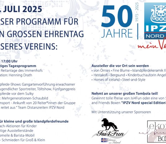 Islandpferde auf Immenhof – das Jubiläumsprogramm!