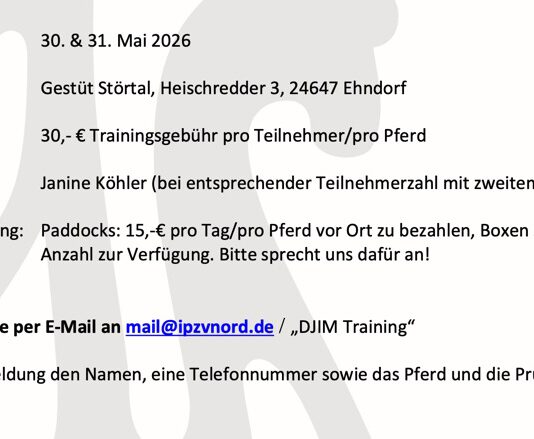 DJIM: Einladung zum offenen DJIM-Training – und T-Shirts!