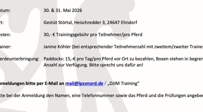 DJIM: Einladung zum offenen DJIM-Training – und T-Shirts!